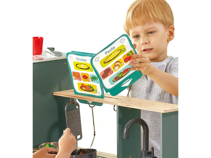 Hape Spielküche mit lustiger Bratpfanne
