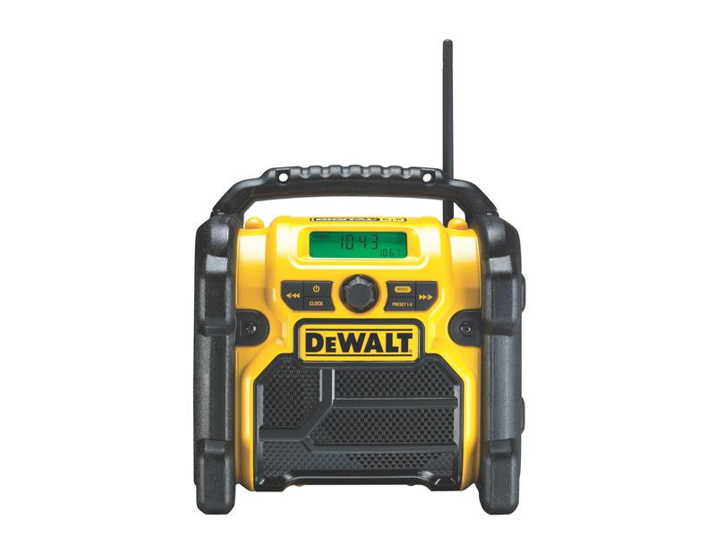 DeWalt Baustellenradio Akku- &amp; Netzbetrieb DCR020 DAB+, Solo