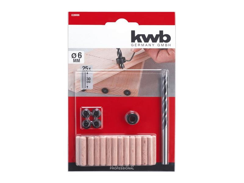 kwb Bohr- und Dübel-Satz 31-teilig