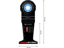 Bosch Professional Tauchsägeblatt Expert Starlock MetalMax Carbide 45 mm