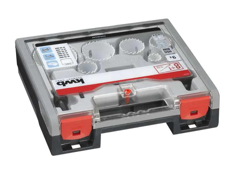 kwb Lochsägen-Set Installateur-Set, 9-teilig