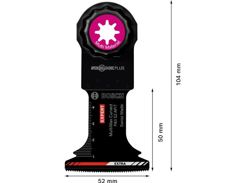 Bosch Professional Tauchsägeblatt Expert Starlock MultiMax Carbide 52 mm