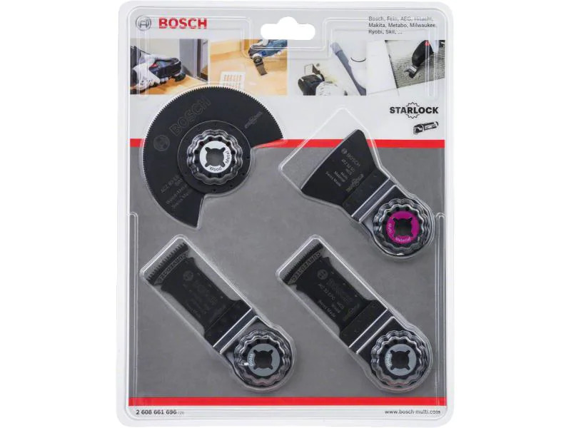 Bosch Professional Zubehörset Bodenbeläge, 4 Teile