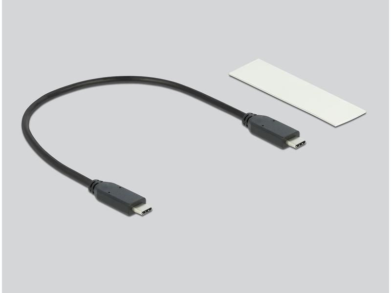 Delock Externes Gehäuse M.2 NVME zu USB USB3.2 Gen2 Typ-C 20Gbps