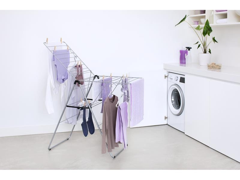 Brabantia Standtrockner HangOn 20 m, Schwarz