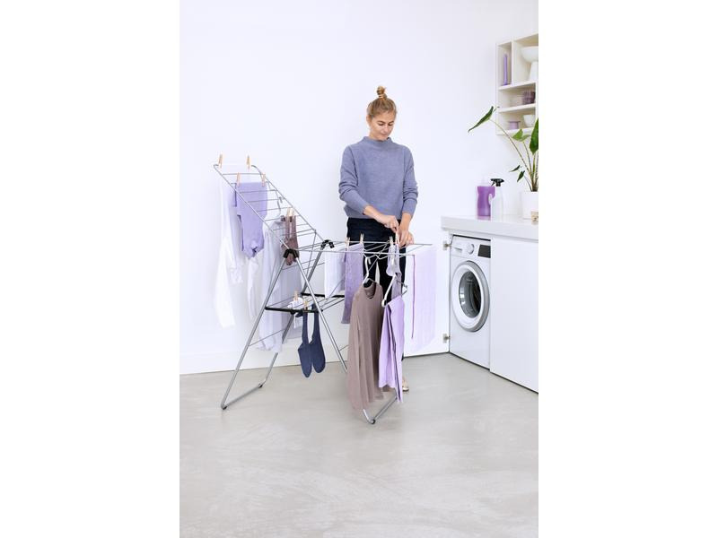 Brabantia Standtrockner HangOn 20 m, Schwarz