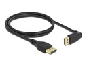 Delock Kabel Oben gewinkelt DisplayPort - DisplayPort, 1 m, 8K 60Hz