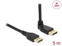 Delock Kabel Oben gewinkelt DisplayPort - DisplayPort, 5 m, 4K 60Hz