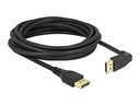 Delock Kabel Oben gewinkelt DisplayPort - DisplayPort, 5 m, 4K 60Hz
