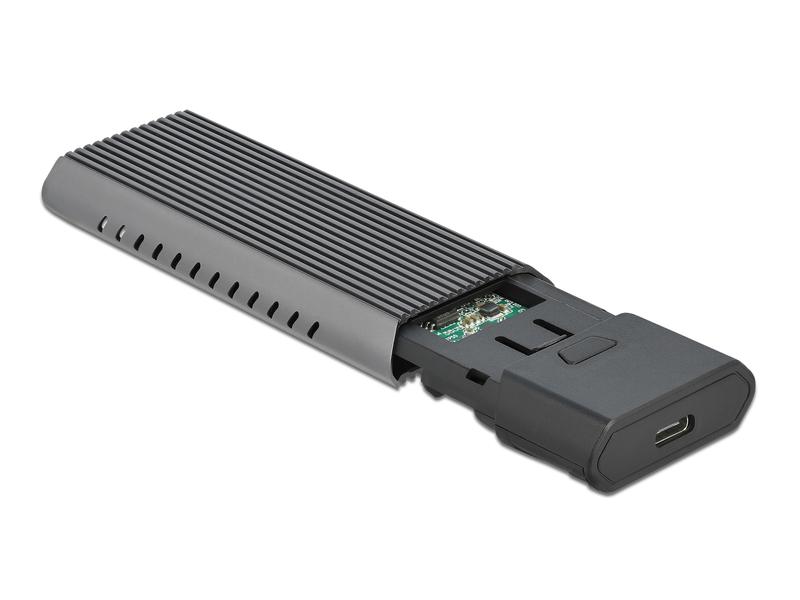 Delock Externes Gehäuse M.2 SATA&amp;NVME zu USB.3.2 M.2