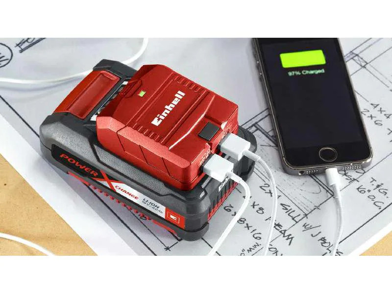 Einhell Adapter TE-CP 18 Li USB-Solo USB-Akku-Adapter
