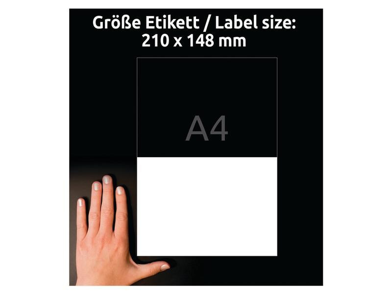 Avery Zweckform Universal-Etiketten 210 x 148 mm, 30 Blatt
