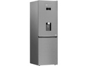 Beko Kühl-Gefrierkombination KG510, Grau, Rechts, Wechselbar