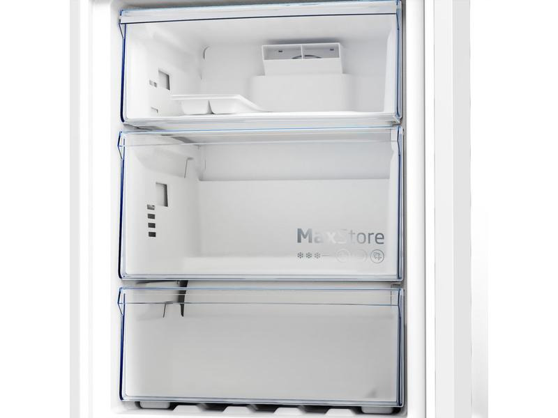 Beko Kühl-Gefrierkombination KG510, Grau, Rechts, Wechselbar