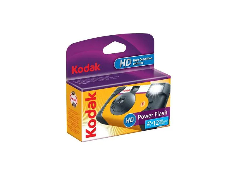 Kodak Einwegkamera Power Flash 27 + 12