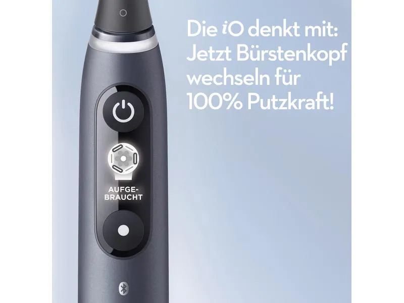 Oral-B Mikrovibrationszahnbürste iO Series 7N, Schwarz
