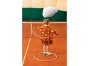 Partydeco Folienballon Wolke 51 x 35.5 cm, Weiss