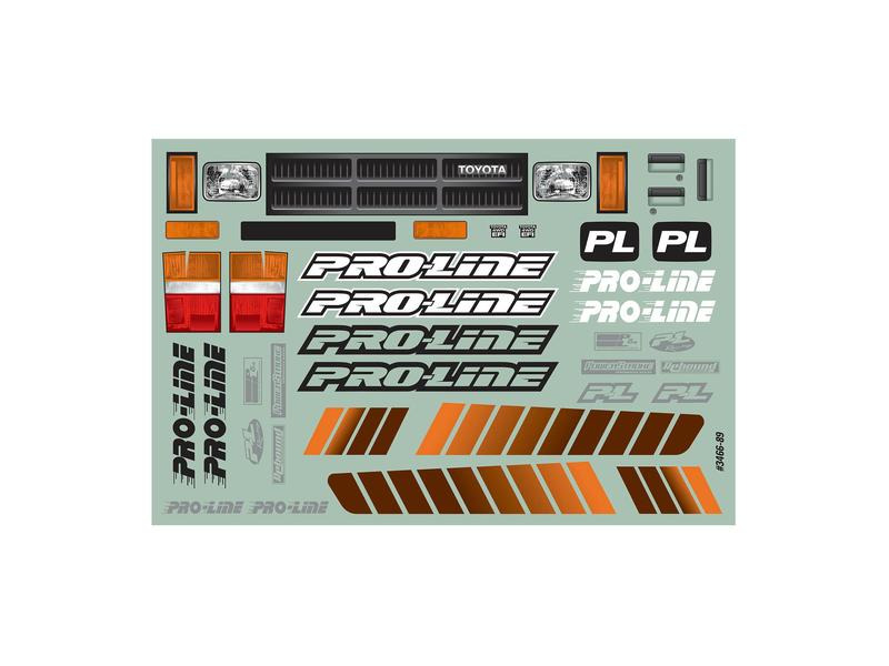 Proline Karosserie Toyota HiLux SR5 unlackiert, 1:10