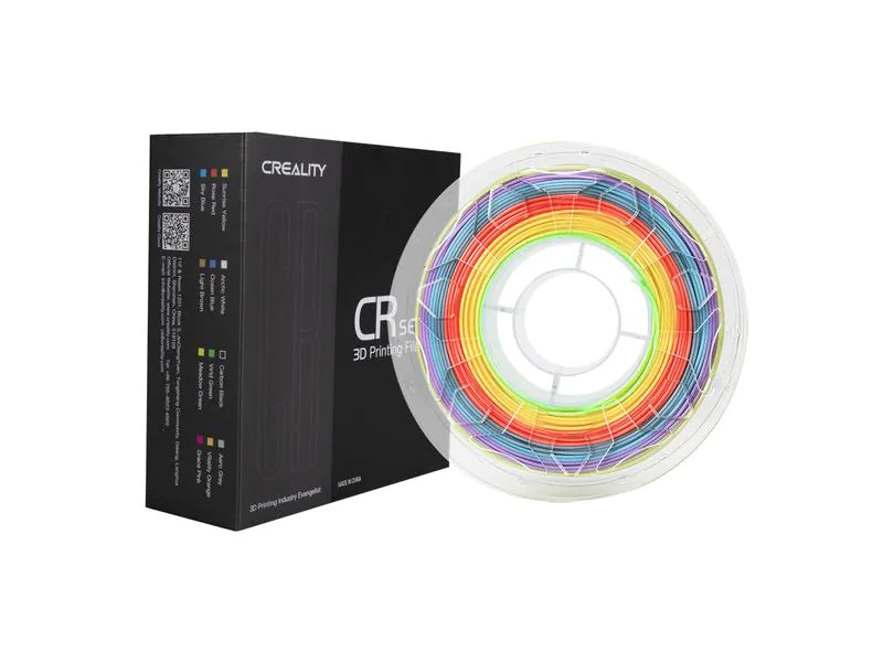 Creality Filament CR-PLA Purefil Regenbogen, 1.75 mm, 1 kg