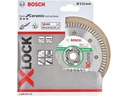 Bosch Professional Diamanttrennscheibe X-LOCK Ceramic Extra Clean Turbo 115 mm