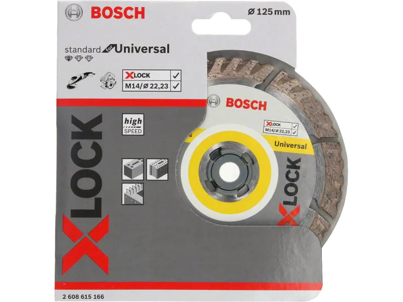 Bosch Professional Diamanttrennscheibe X-LOCK Ø 125 mm
