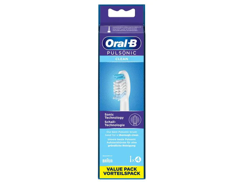 Oral-B Zahnbürstenkopf Pulsonic Clean 4 Stück