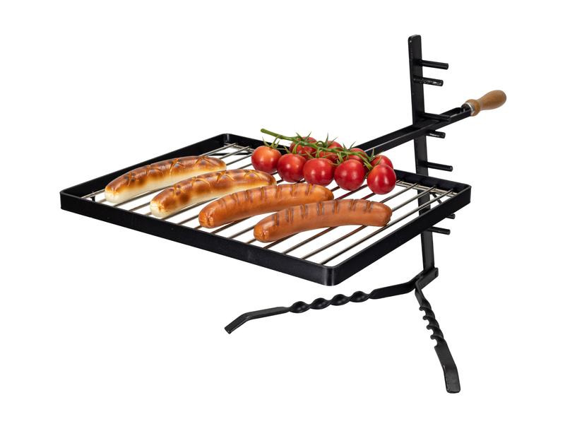 Nouvel Klappgrill-Set, 38 x 32 cm, Höhenverstellbar