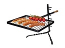 Nouvel Klappgrill-Set, 38 x 32 cm, Höhenverstellbar