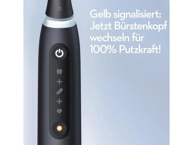 Oral-B Mikrovibrationszahnbürste iO Series 5, Schwarz