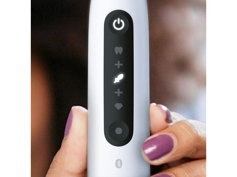 Oral-B Mikrovibrationszahnbürste iO Series 5, Weiss