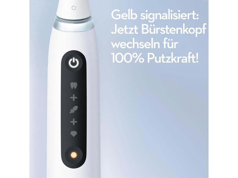 Oral-B Mikrovibrationszahnbürste iO Series 5, Weiss
