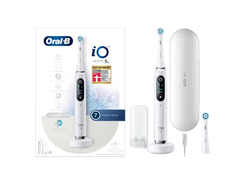 Oral-B Mikrovibrationszahnbürste iO Series 9N, Weiss
