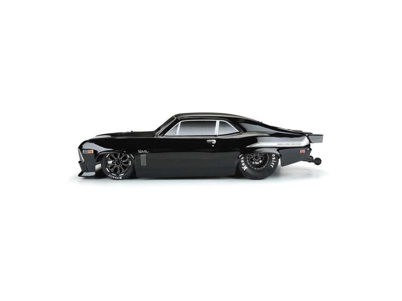 Proline Karosserie Chevy Nova 1969 Dragster Schwarz, 1:10