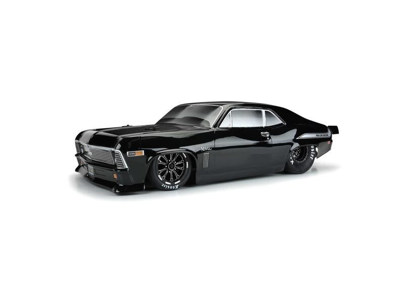 Proline Karosserie Chevy Nova 1969 Dragster Schwarz, 1:10