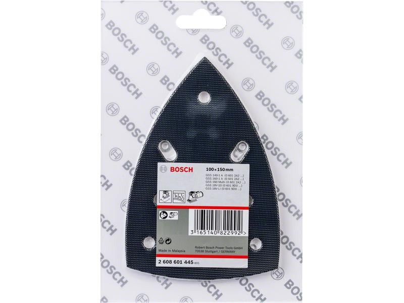 Bosch Professional Schleifplatte mit Kletthaftung, 100 x 150 mm
