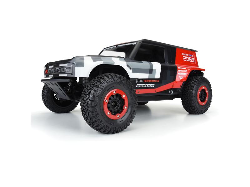 Proline Karosserie Ford Bronco R unlackiert, 1:10
