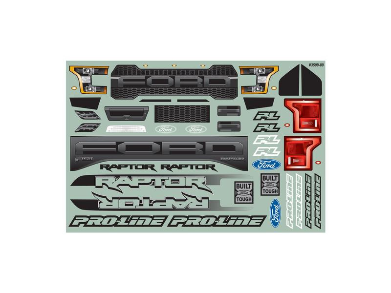 Proline Karosserie Ford F-150 Raptor 2017 unlackiert, 1:10