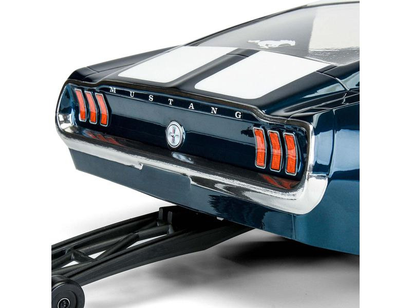 Proline Karosserie Ford Mustang 1967 Drag unlackiert, 1:10