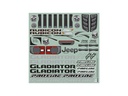 Proline Karosserie Jeep Gladiator Rubicon unlackiert, 1:5