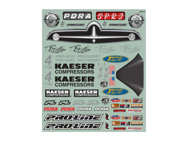 Proline Karosserie Super J Pro-Mod unlackiert, 1:10