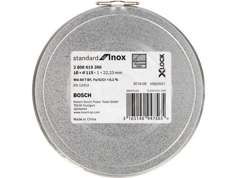 Bosch Professional Trennscheibe gerade X-LOCK Standard for Inox 115x1