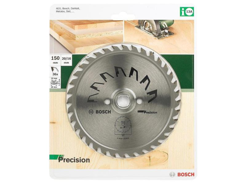 Bosch Kreissägeblatt Precision 150 mm