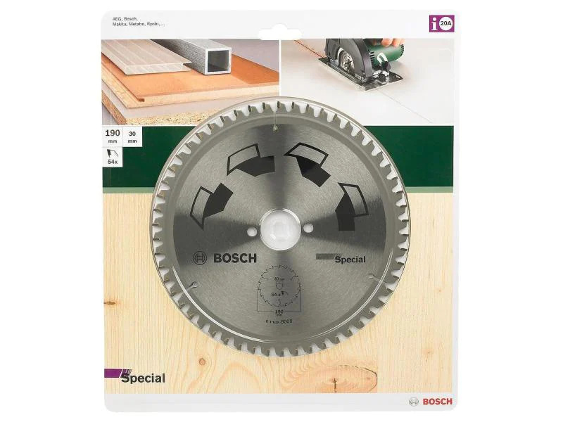 Bosch Kreissägeblatt Special 190 mm