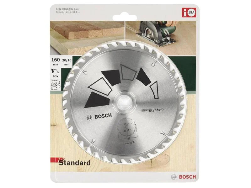 Bosch Kreissägeblatt Standard 160 mm