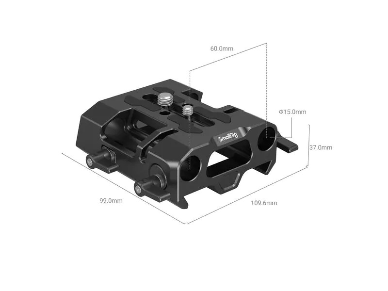 Smallrig 15 mm Dovetail Baseplate