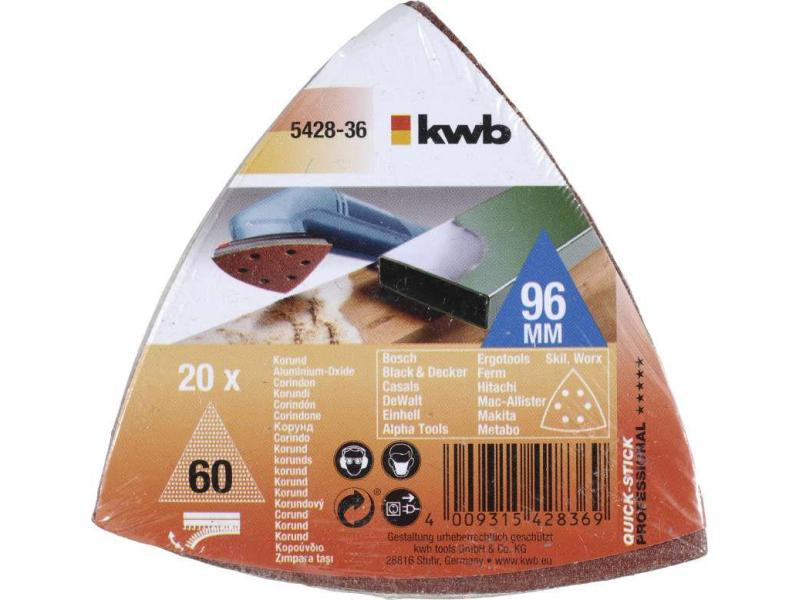 kwb Delta-Haftscheibe K60 Profi-Pack