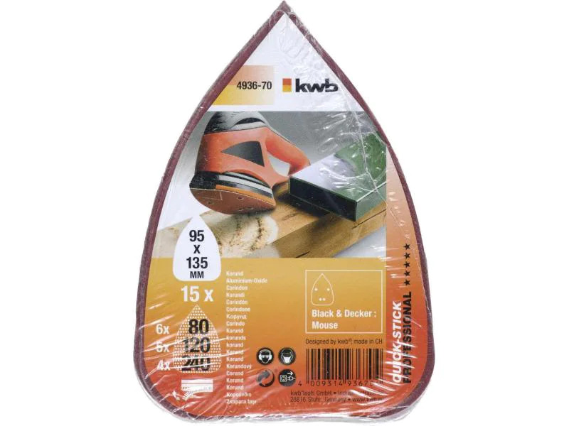 kwb Haftscheibe Mouse Sparpack
