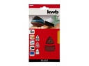 kwb Kletthaftscheibe 100 x 62, 93 mm / 5 Stück