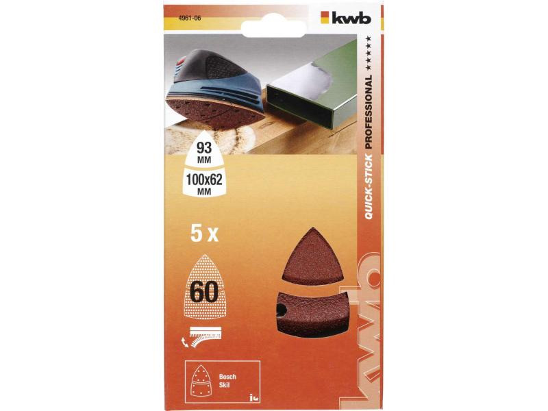 kwb Kletthaftscheibe Psm160A K60