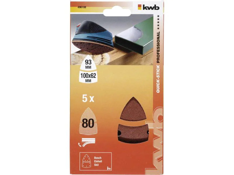 kwb Kletthaftscheibe Psm160A K80